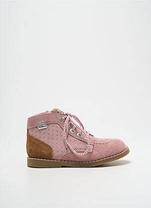 Botine/ghete chiquet chiquet roz KICKERS fată
