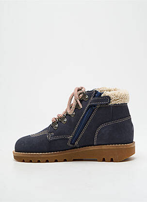 Botine/ghete vârf rotund vârf rotund albastru KICKERS băiat