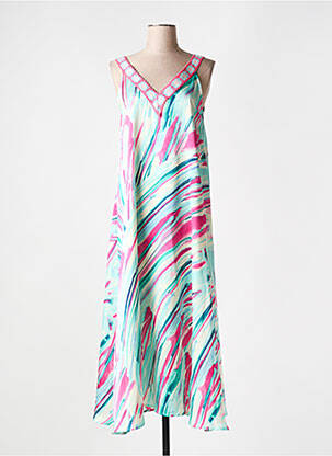 Rochie lungă verde NEKANE femeie