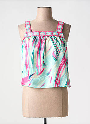 Top verde NEKANE femeie