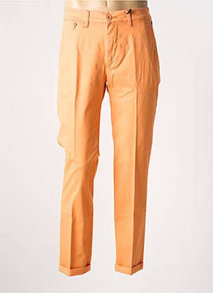 Pantalon chino buzunare portocalie FREEMAN T.PORTER bărbat