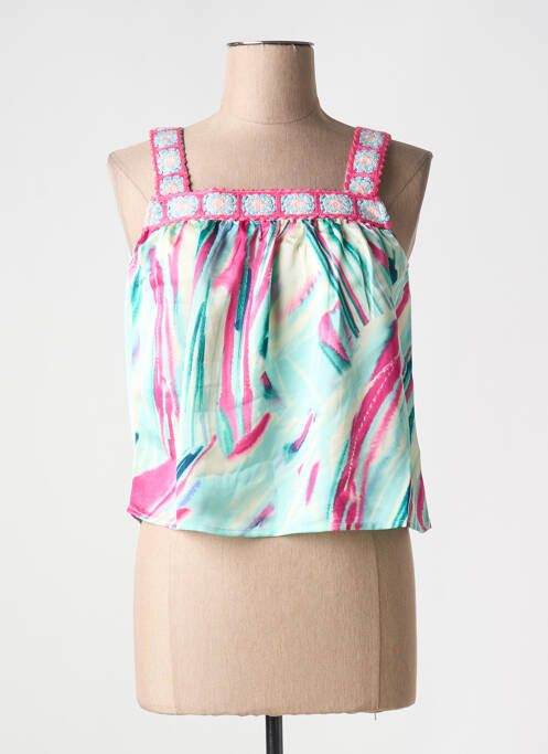 Top verde NEKANE femeie