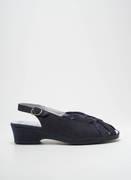 Sandale/Pantofi decupați albastru LONGO femeie