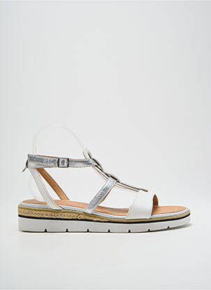 Sandale/Pantofi decupați argintiu EMILIE KARSTON femeie