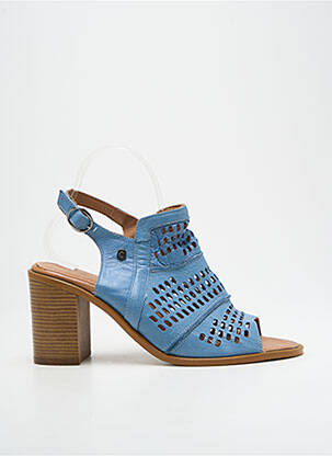 Sandale/Pantofi decupați albastru CARMELA femeie