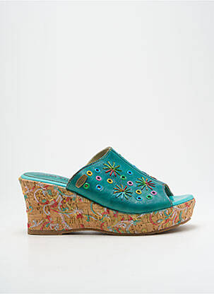 Mulete/Saboți albastru LAURA VITA femeie