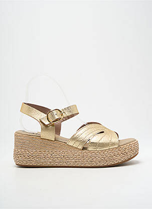 Sandale/Pantofi decupați auriu MYMA femeie
