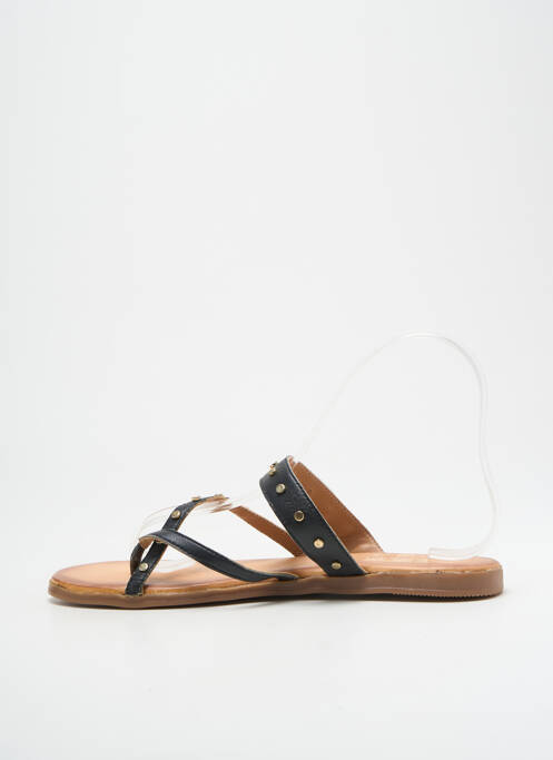 Șlapi negru FLANCH femeie