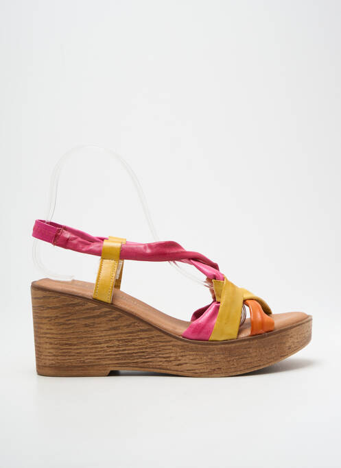 Sandale/Pantofi decupați roz LOLA CANALES femeie