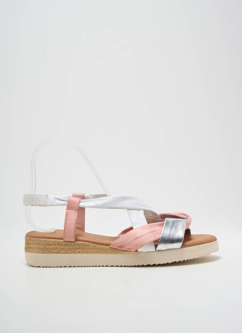 Sandale/Pantofi decupați roz LOLA CANALES femeie