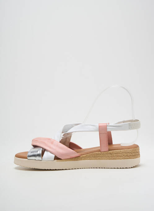 Sandale/Pantofi decupați roz LOLA CANALES femeie