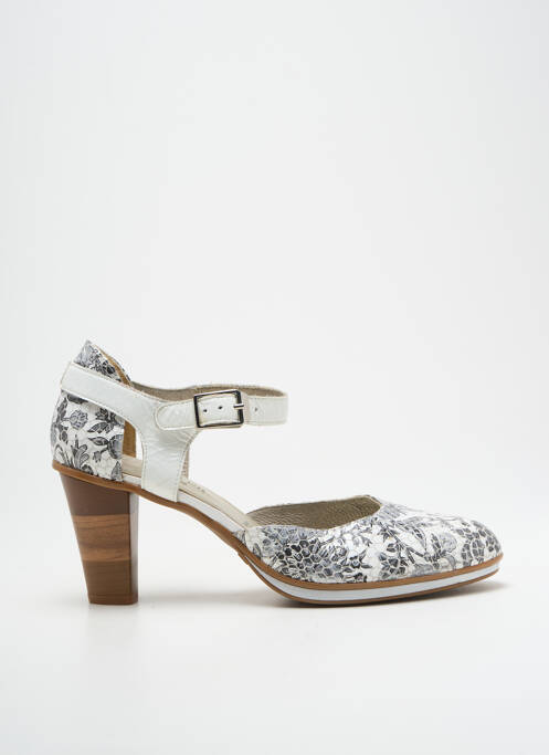 Pantofi cu toc alb J.METAYER femeie