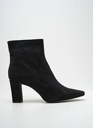 Botine/ghete vârf ascuțit toc de 7 la 9 cm negru GIULIA femeie