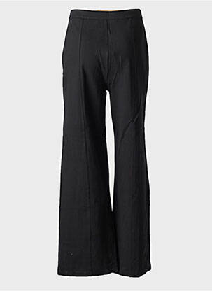 Pantalon drept talie elastică negru CREAM femeie