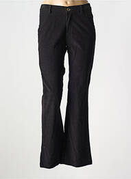 Pantalon evazat talie elastică negru STORIATIPIC femme