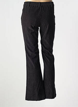 Pantalon evazat talie elastică negru STORIATIPIC femeie