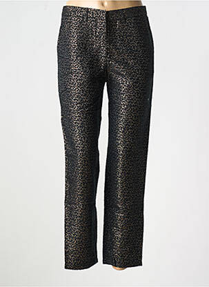 Pantalon slim talie elastică negru LA PETITE ETOILE femeie