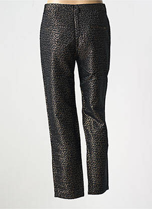 Pantalon slim talie elastică negru LA PETITE ETOILE femeie