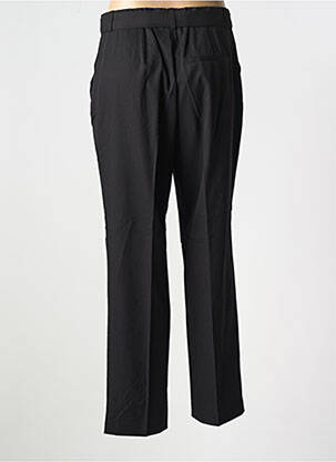 Pantalon drept închidere cu fermoar sub clapetă cu cârlig negru CREAM femeie