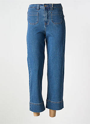 Blugi cu croială slim albastru CREAM femeie