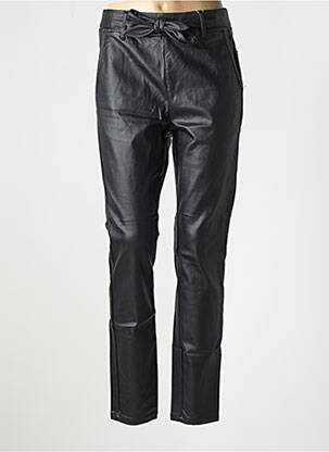 Pantalon slim talie elastică negru CREAM femeie