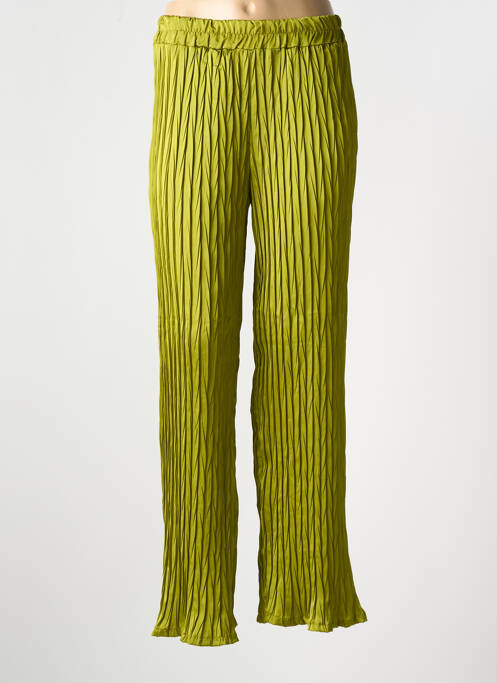 Pantalon drept verde ABACA femeie