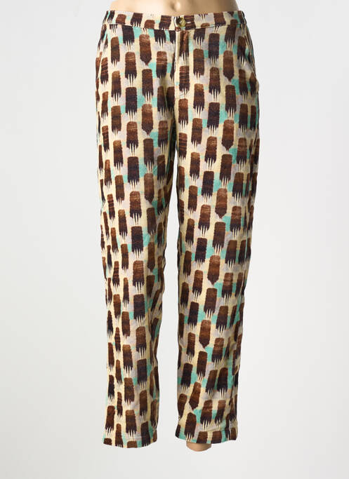 Pantalon slim maro STORIATIPIC femeie