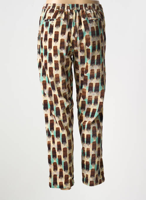 Pantalon slim maro STORIATIPIC femeie