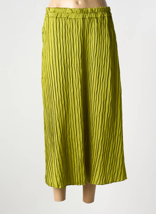 Fustă midi verde ABACA femeie