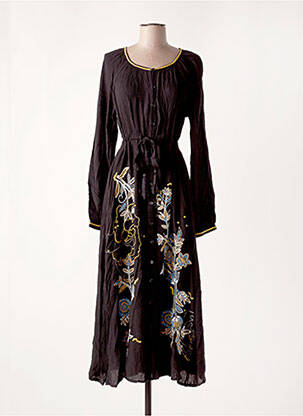 Rochie lungă negru CREAM femeie