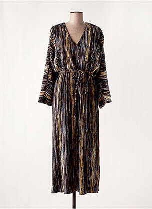 Rochie lungă negru RUE MAZARINE femeie