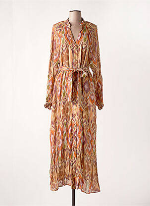 Rochie lungă portocaliu LA PETITE ETOILE femeie