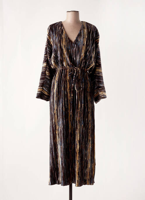 Rochie lungă negru RUE MAZARINE femeie