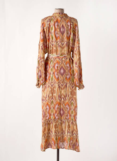 Rochie lungă portocaliu LA PETITE ETOILE femeie