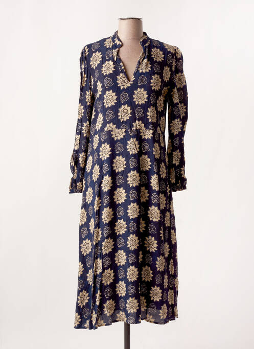 Rochie midi albastru STORIATIPIC femeie