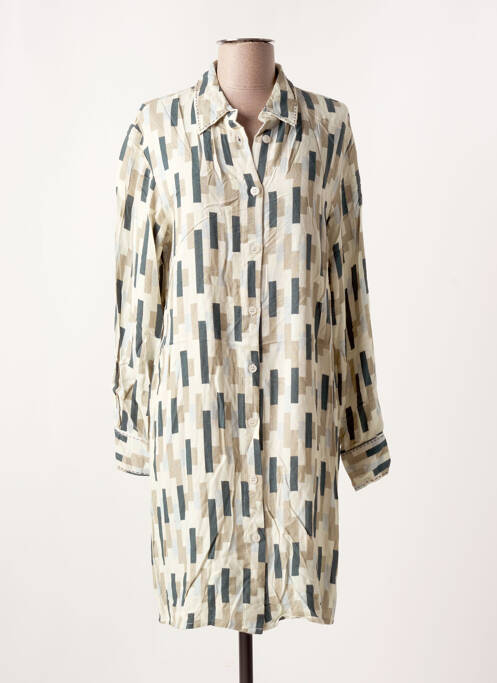 Rochie midi bej STORIATIPIC femeie