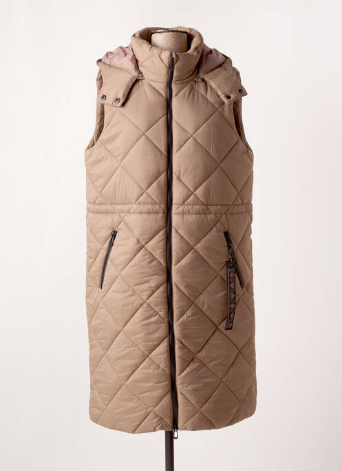 Geacă matlasată maro CREAM femeie