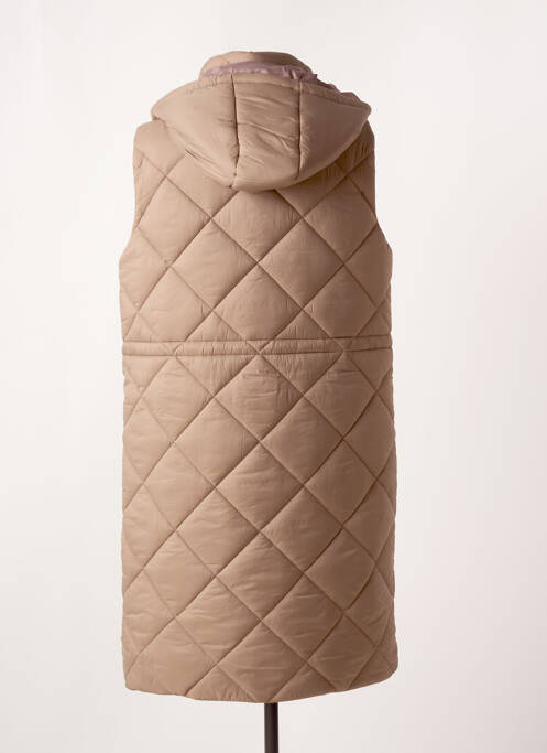 Geacă matlasată maro CREAM femeie