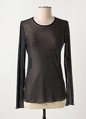 Top negru CREAM femeie