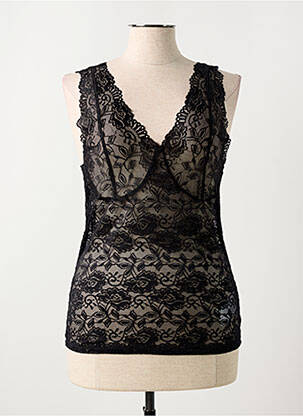 Top negru CREAM femeie