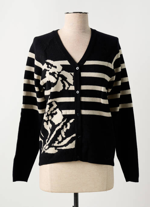 Vestă cu mâneci lungi negru CREAM femeie