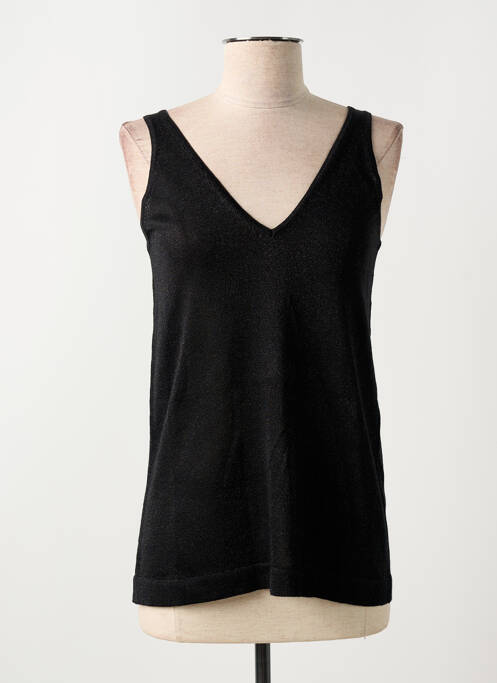 Top negru CREAM femeie