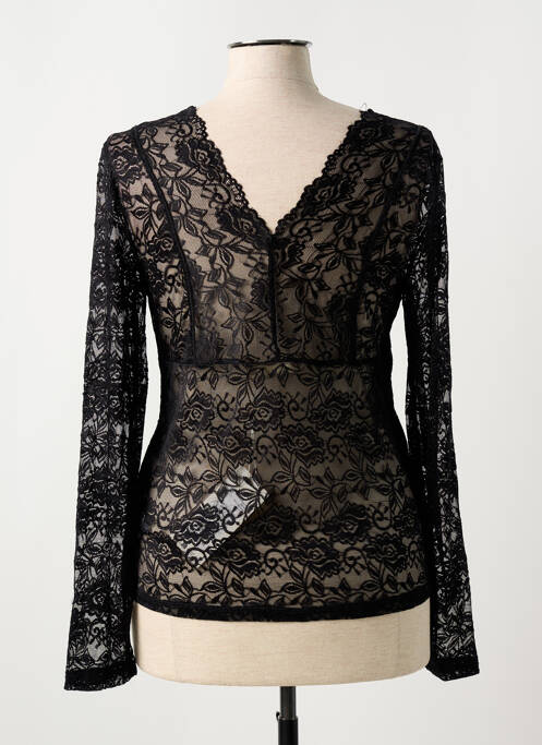 Top negru CREAM femeie