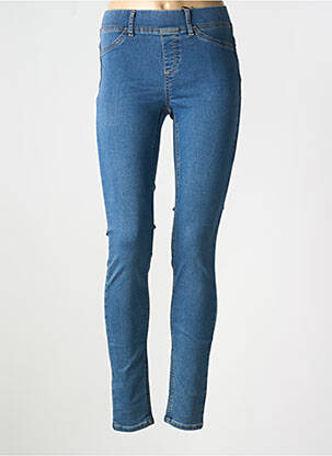 Blugi cu croială slim albastru BASE LEVEL femeie