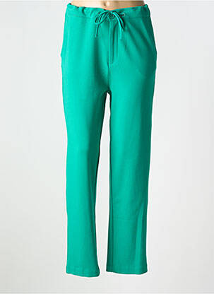 Pantalon drept elasticitate mărime normală verde YEST femeie