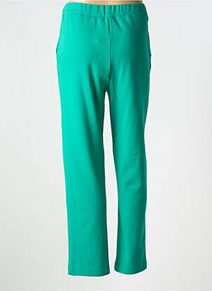 Pantalon drept elasticitate mărime normală verde YEST femeie