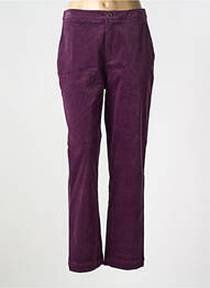 Pantalon drept elasticitate mărime normală violet SURKANA femeie