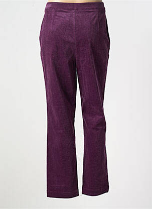 Pantalon drept elasticitate mărime normală violet SURKANA femeie