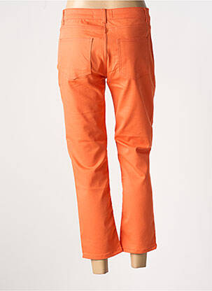 Pantalon 7/8 elasticitate mărime normală portocalie DOLCEZZA femeie