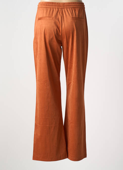 Pantalon drept portocaliu K-DESIGN femeie